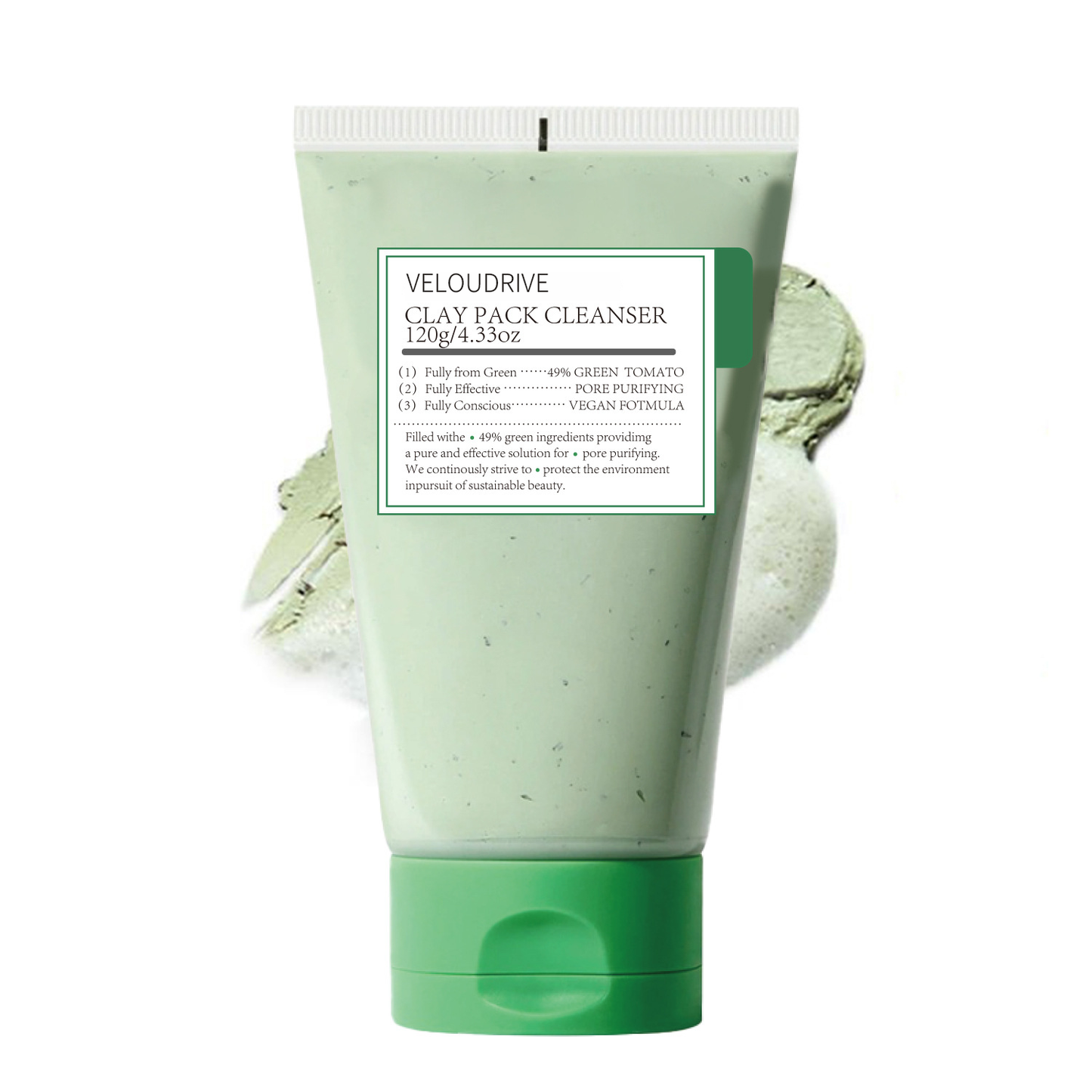 (Green Tomato) Clay Mask Cleanser
