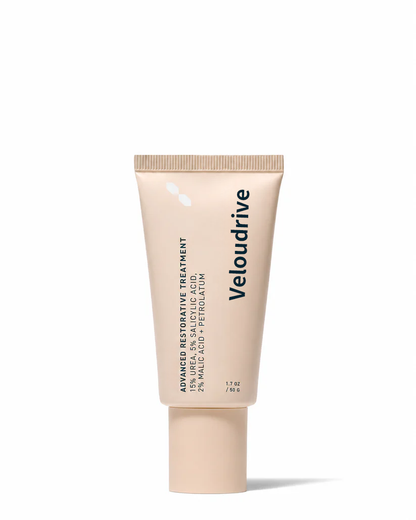 Veloudrive™ Foot Rescue Ointment Dry, Rough, Cracked Feet? Give Them the Overnight Rescue They Need.