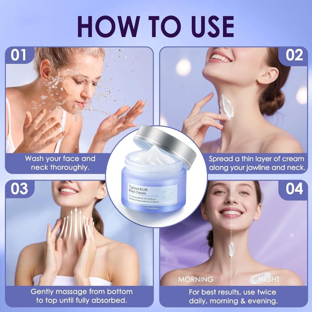 YouthNeck™ Wrinkle Eraser Cream.